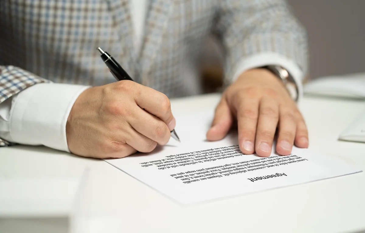 Exemple concret de signature de PO pas à pas