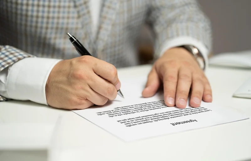 Exemple concret de signature de PO pas à pas